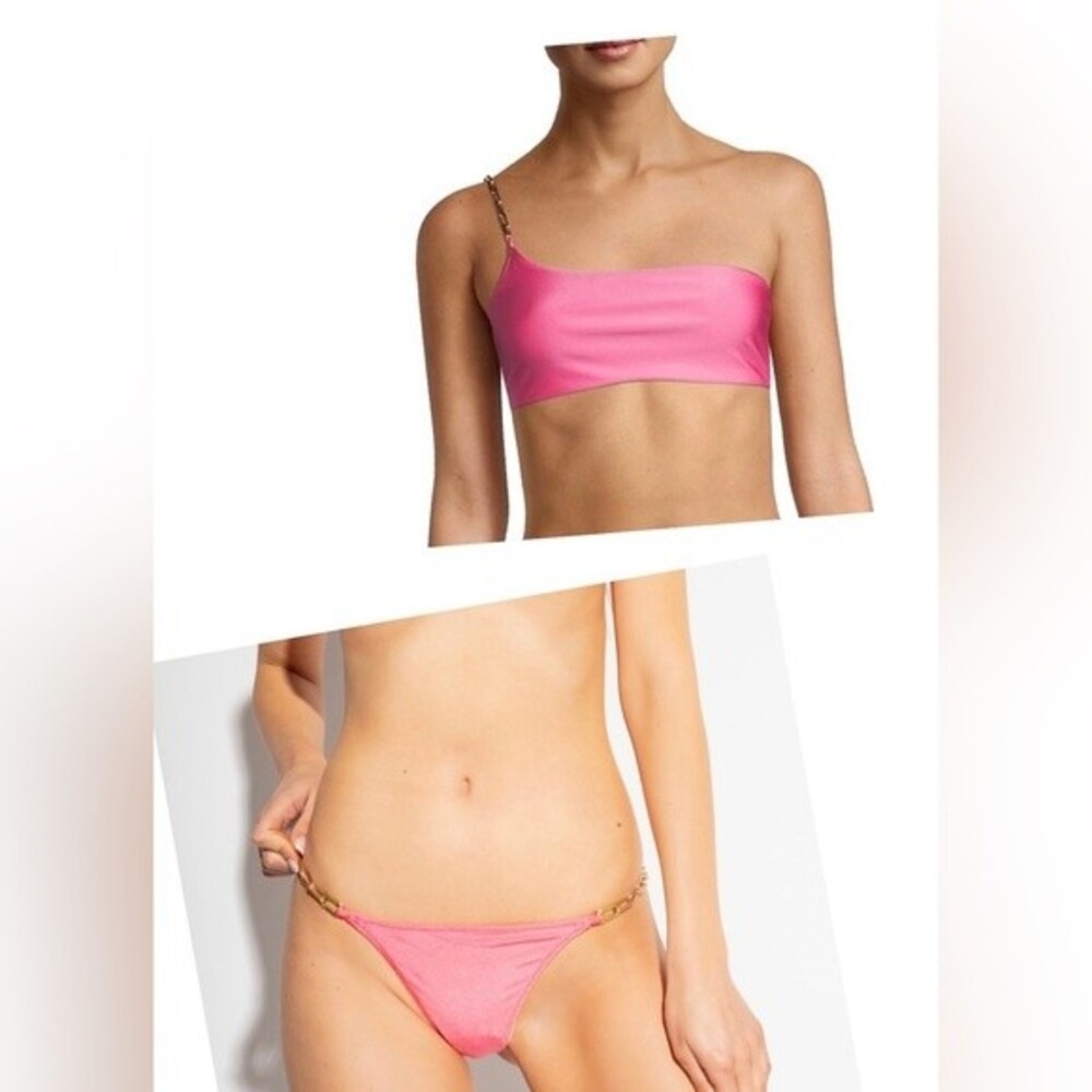 Cult Gaia Joanna Bikini Top in Size M & Cult Gaia Sanam Bikini Bottom Size M NWT